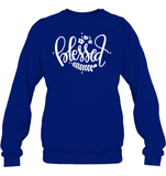 Blessed Shirt Unisex Fleece Pullover Sweatshirt