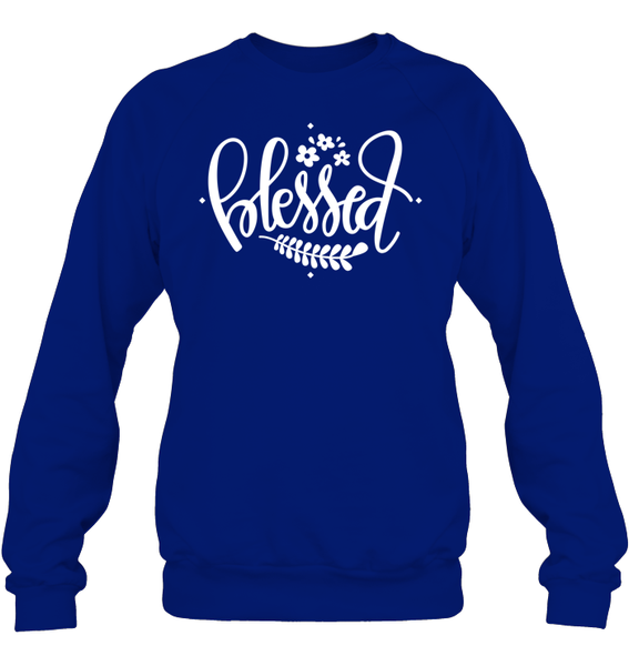 Blessed Shirt Unisex Fleece Pullover Sweatshirt