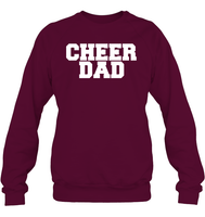 Cheer Dad Unisex Fleece Pullover Sweatshirt