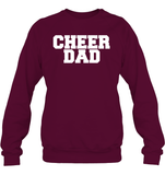 Cheer Dad Unisex Fleece Pullover Sweatshirt