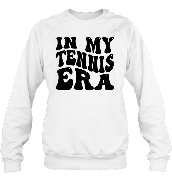 In My Tennis Era Sports Shirt Unisex Fleece Pullover Sweatshirt
