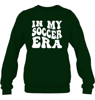 In My Soccer Era Sports Shirt Unisex Fleece Pullover Sweatshirt