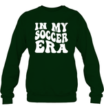 In My Soccer Era Sports Shirt Unisex Fleece Pullover Sweatshirt