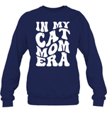 In My Cat Mom Era Pet Shirt Unisex Fleece Pullover Sweatshirt