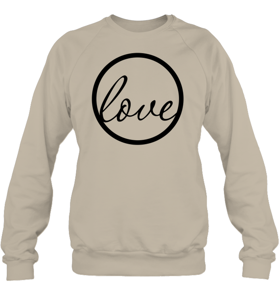 Love Valentine's Day Unisex Fleece Pullover Sweatshirt