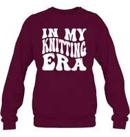 In My Knitting Era Unisex Fleece Pullover Sweatshirt