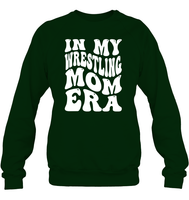 In My Wrestling Mom Era Sports Shirt Unisex Fleece Pullover Sweatshirt