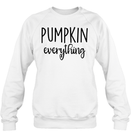Pumpkin Everything Shirt – Embrace the Fall Flavor Unisex Fleece Pullover Sweatshirt