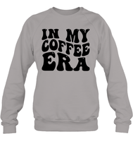 In My Coffee Era Shirt Unisex Fleece Pullover Sweatshirt