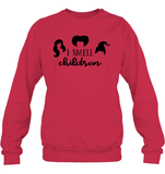 Hocus Pocus I Smell Children Unisex Fleece Pullover Sweatshirt