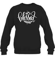 Blessed Shirt Unisex Fleece Pullover Sweatshirt