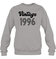 1996 Retro Vintage Birth Year Blast Unisex Fleece Pullover Sweatshirt