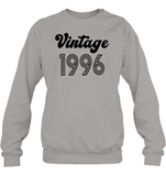 1996 Retro Vintage Birth Year Blast Unisex Fleece Pullover Sweatshirt