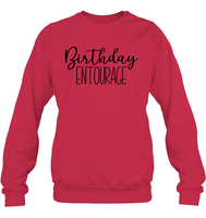 Birthday Entourage Unisex Fleece Pullover Sweatshirt