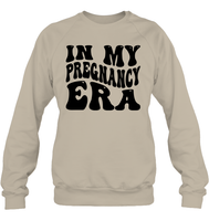 In My Pregnancy Era Shirt Unisex Fleece Pullover Sweatshirt