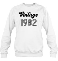 1982 Retro Vintage Birth Year Blast Unisex Fleece Pullover Sweatshirt