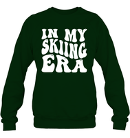 In My Skiing Era Unisex Fleece Pullover Sweatshirt