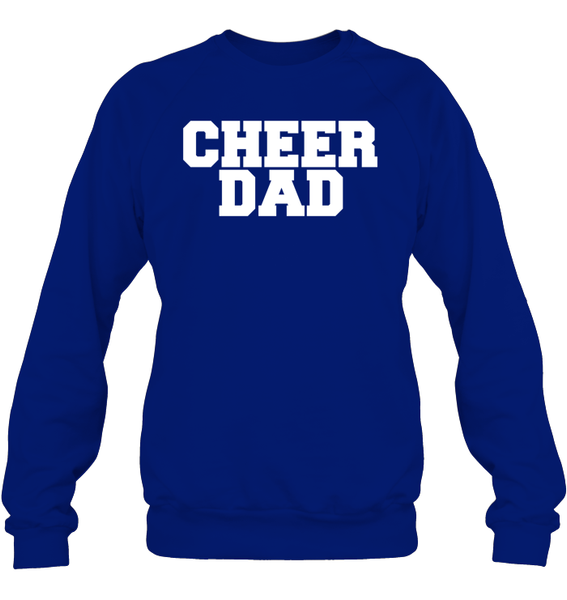 Cheer Dad Unisex Fleece Pullover Sweatshirt