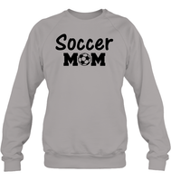 Soccer Mom Sports Shirt Unisex Fleece Pullover Sweatshirt