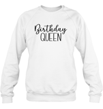 Birthday Queen Unisex Fleece Pullover Sweatshirt