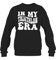 In My Triathlon Era Sports Shirt Unisex Fleece Pullover Sweatshirt