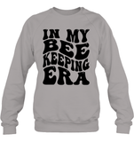 In My Beekeeping Era Unisex Fleece Pullover Sweatshirt