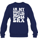 In My Wrestling Mom Era Sports Shirt Unisex Fleece Pullover Sweatshirt