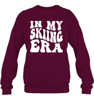 In My Skiing Era Unisex Fleece Pullover Sweatshirt