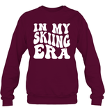 In My Skiing Era Unisex Fleece Pullover Sweatshirt
