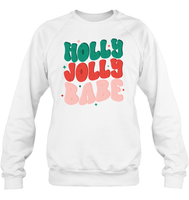 Holly Jolly Babe Christmas Shirt For Women