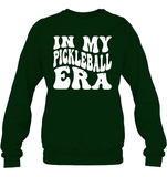 In My Pickleball Era Unisex Fleece Pullover Sweatshirt