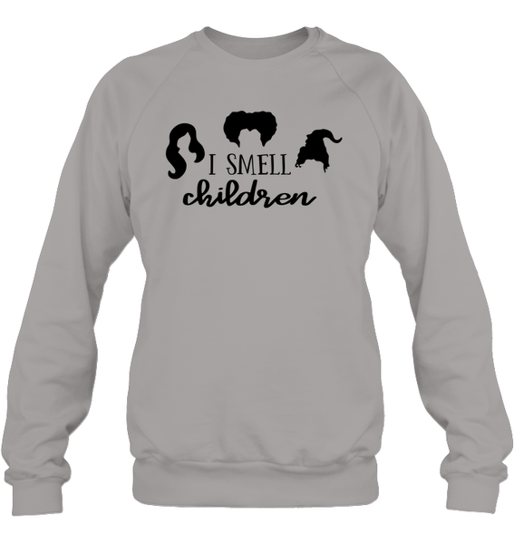 Hocus Pocus I Smell Children Unisex Fleece Pullover Sweatshirt