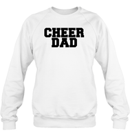 Cheer Dad Unisex Fleece Pullover Sweatshirt