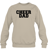 Cheer Dad Unisex Fleece Pullover Sweatshirt