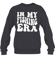 In My Fishing Era Unisex Fleece Pullover Sweatshirt