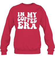 In My Coffee Era Shirt Unisex Fleece Pullover Sweatshirt