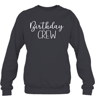 Birthday Crew Unisex Fleece Pullover Sweatshirt