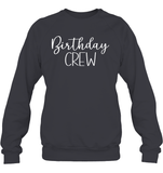 Birthday Crew Unisex Fleece Pullover Sweatshirt
