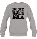 In My Wrestling Era Sports Shirt Unisex Fleece Pullover Sweatshirt
