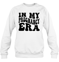 In My Pregnancy Era Shirt Unisex Fleece Pullover Sweatshirt