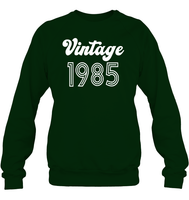1985 Retro Vintage Birth Year Blast Unisex Fleece Pullover Sweatshirt