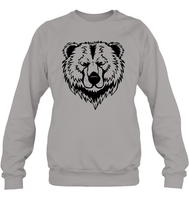 Bear Shirt Unisex Fleece Pullover Sweatshirt