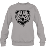 Bear Shirt Unisex Fleece Pullover Sweatshirt