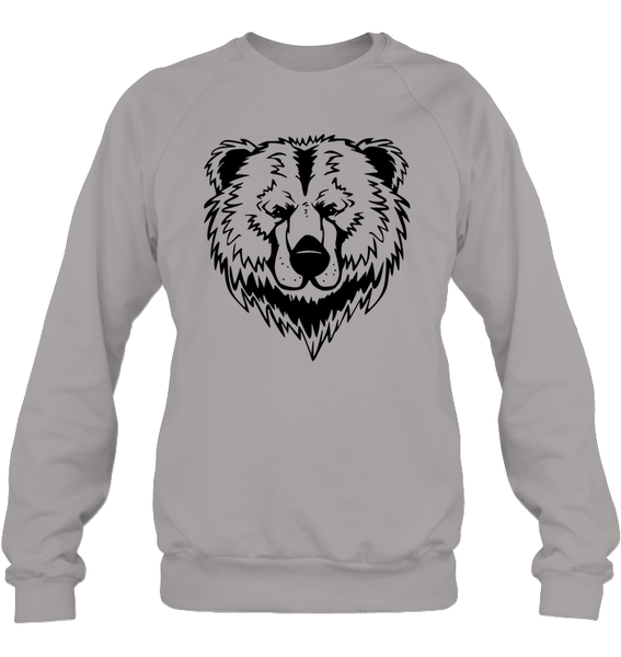 Bear Shirt Unisex Fleece Pullover Sweatshirt