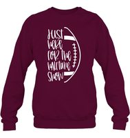 Just Here for the Halftime Show Shirt - For the True Fans! Unisex Fleece Pullover Sweatshirt