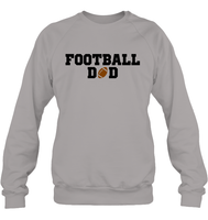Football Dad Shirt - The Ultimate Game Day Essential Unisex Fleece Pullover Sweatshirt