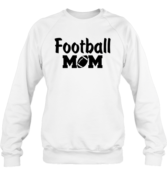 Football Mom Shirt - Celebrate Your Team Spirit Unisex Fleece Pullover Sweatshirt