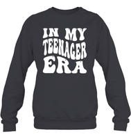 In My Teenager Era Birthday Shirt Unisex Fleece Pullover Sweatshirt