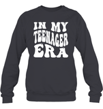 In My Teenager Era Birthday Shirt Unisex Fleece Pullover Sweatshirt