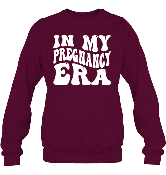 In My Pregnancy Era Shirt Unisex Fleece Pullover Sweatshirt